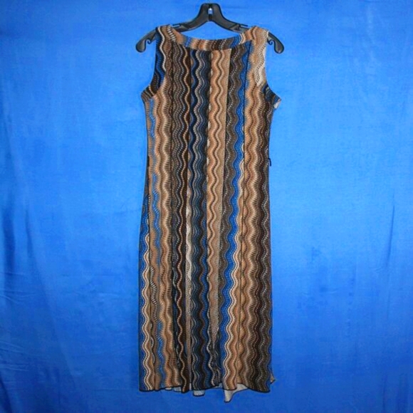 Voir Voir Missoni Inspired Knit Maxi Dress - Women's Size 8 - Multicolor - Picture 4 of 5